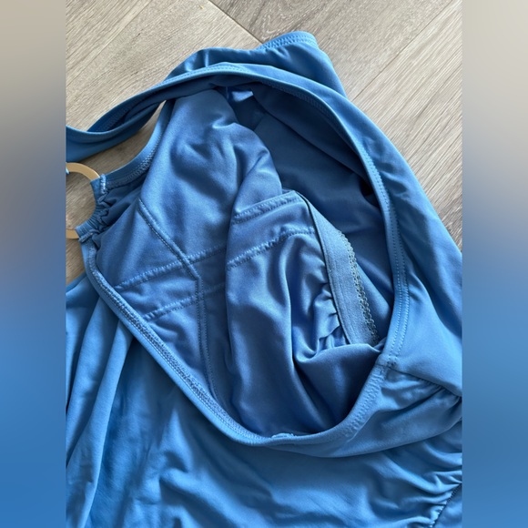 MICHAEL Michael Kors One Shoulder Underwire One Piece Swimsuit - Hardware Solids - Picture 4 of 5